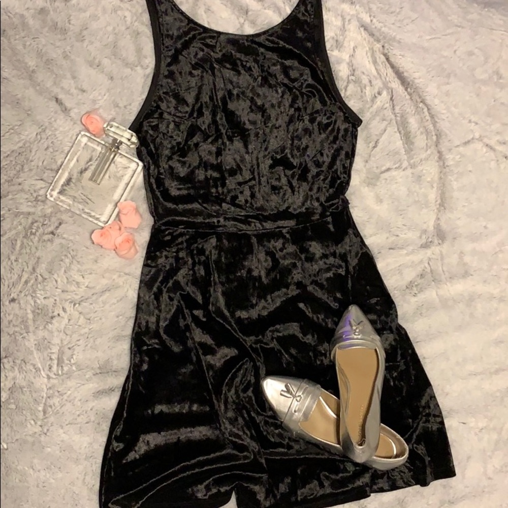 Black Backless Dress